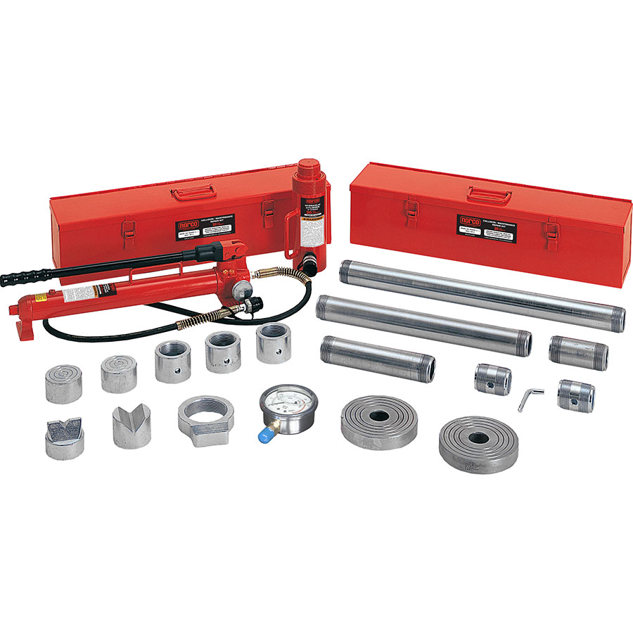 Norco Industries 920020A 20 Ton Capacity Collision / Maintenance Repair Kit (Forged Adapters)